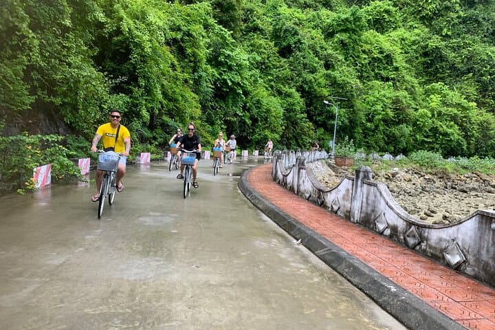 Cat Ba National Park Full-Day: Trekking, Biking & Kayaking in Lan Ha Bay photo 5