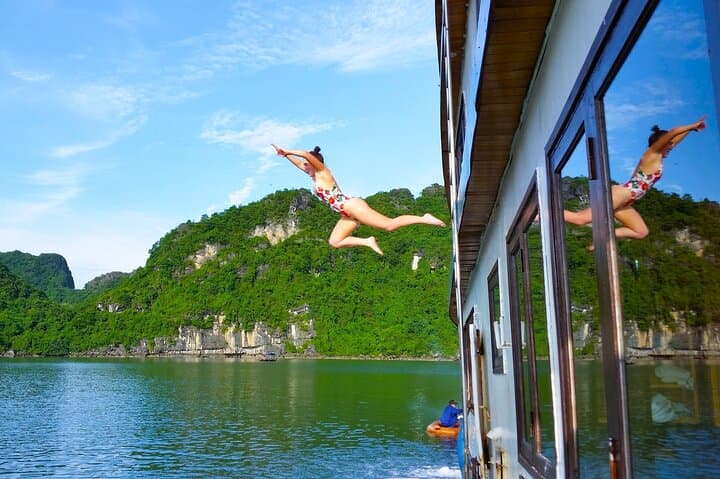 Explore Lan Ha Bay from Cat Ba: One-Day Boat Tour with Kayaks, Beaches & Caves photo 3