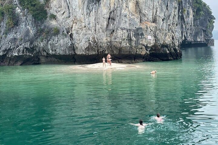 Lan Ha Bay Day Trip from Cat Ba: Kayaking, Biking & Beach Lunch photo 6