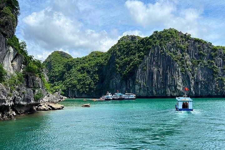 Lan Ha Bay Day Trip from Cat Ba: Kayaking, Biking & Beach Lunch photo 3