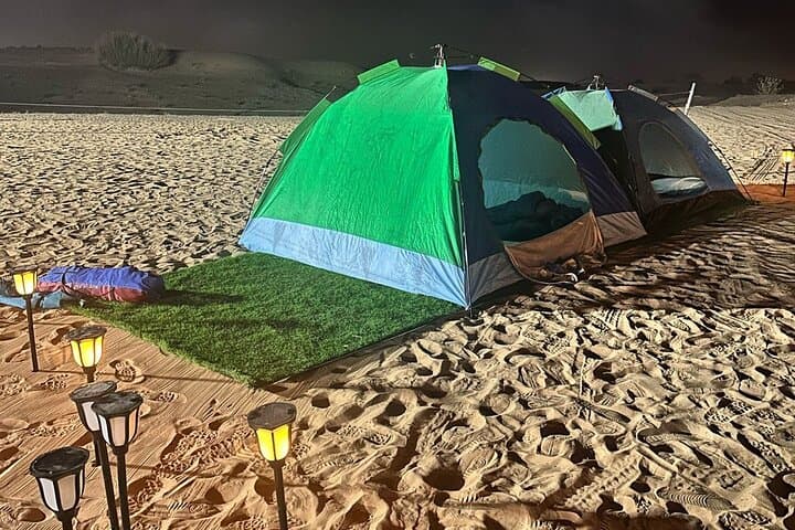 Overnight Desert Safari Dubai: Red Dunes, BBQ & Bedouin Camp Experience photo 3