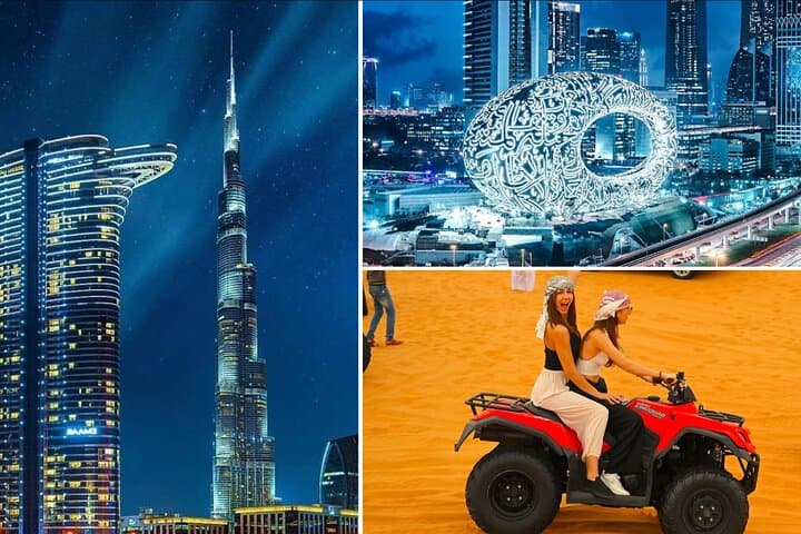 From Skyscrapers to Sand: Private Dubai City Tour and Desert Dinner photo 1