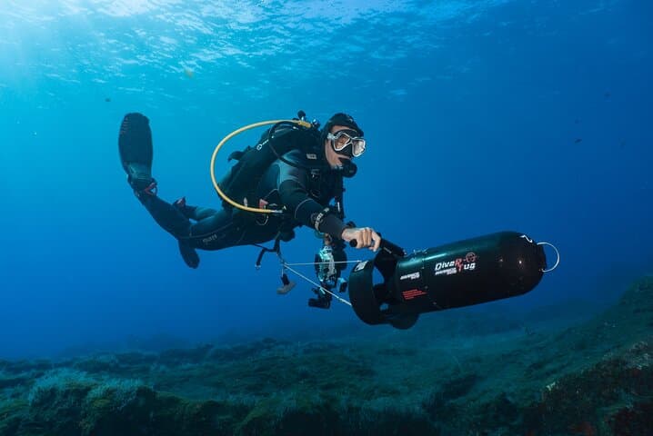 DPV Scooter Dive in Funchal — Underwater Scooter Adventure for Certified Divers