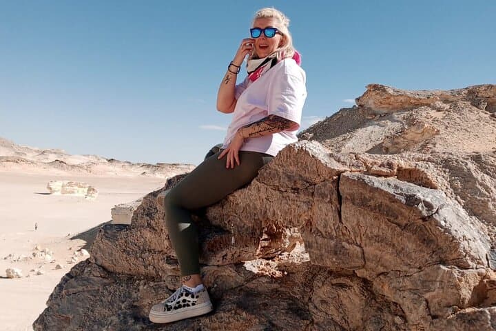 White Desert & Black Desert 3-Day Camping Adventure in Egypt's Western Desert photo 5
