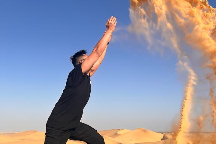 Abu Dhabi Desert Safari: Dune Bashing, Camel Ride & Sandboarding photo 6