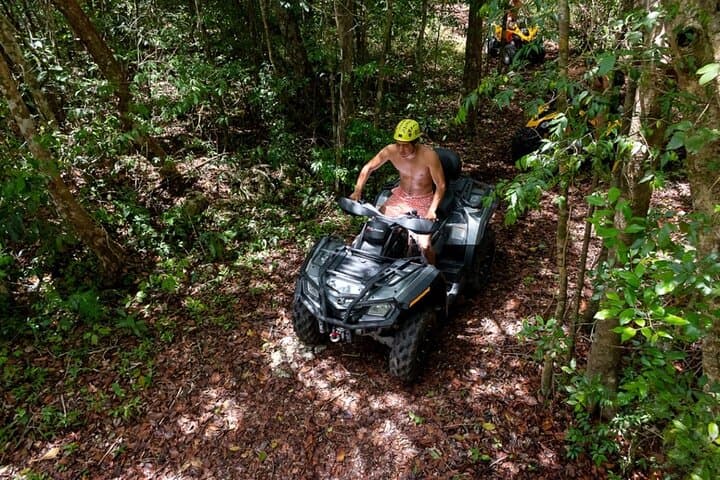 Cancun Adventure: ATV, Zipline & Cenote Day Trip from Puerto Morelos