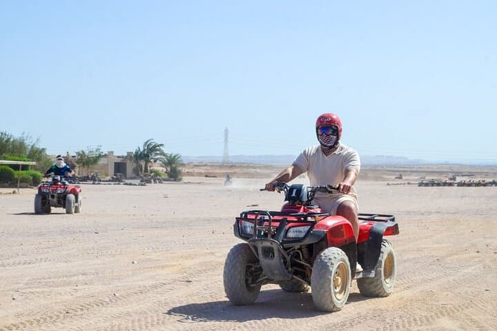 Hurghada Desert ATV Safari: 3-Hour Quad, Bedouin Village & Camel Ride photo 5