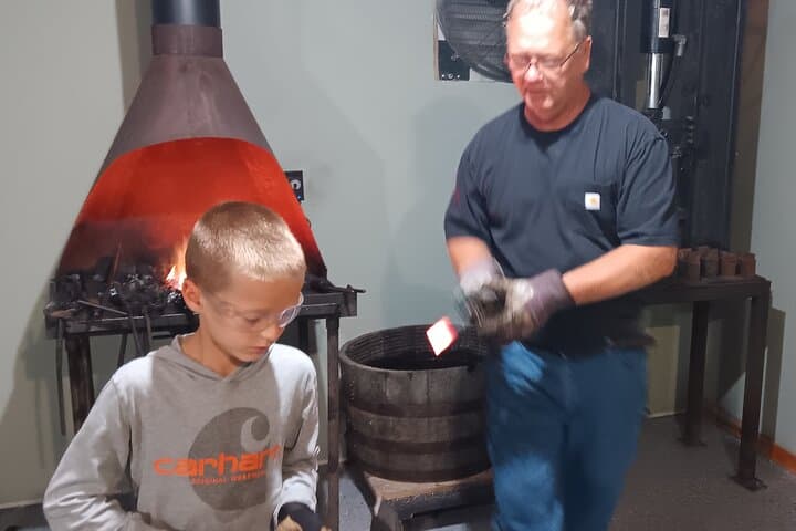 Learn to Forge: Coal-Fired Blacksmith Workshop in Northern Michigan photo 3