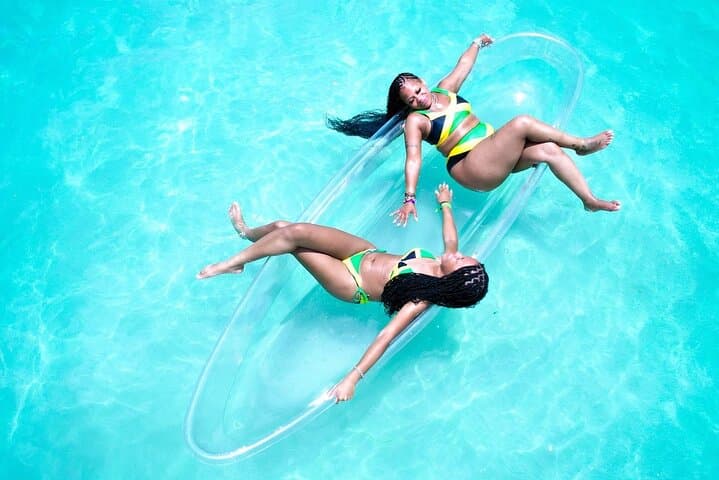 Montego Bay Clear Kayak & Bamboo Rafting Combo with Professional Photoshoot