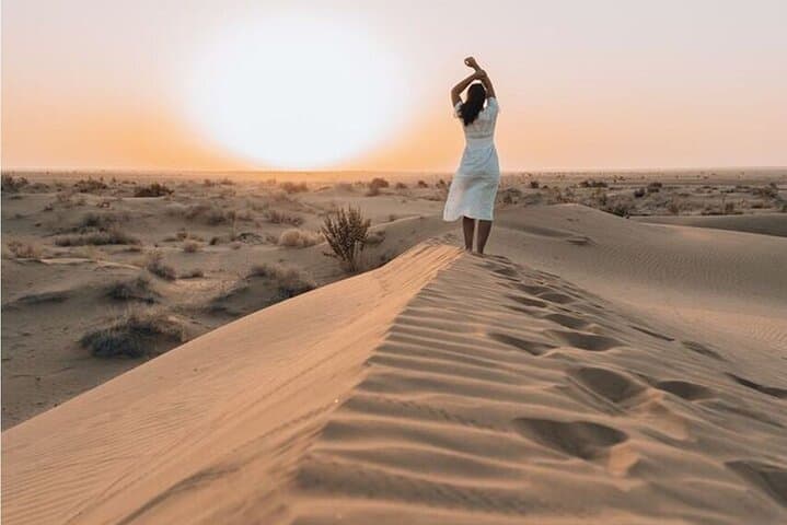 Half-Day Sunset Camel Safari & Musical Evening in Jaisalmer's Thar Desert photo 6