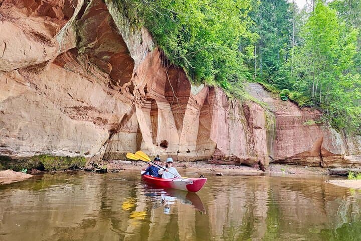 Paddle the Gauja River Valley: One-Day Guided Kayak Tour in Gauja National Park photo 2
