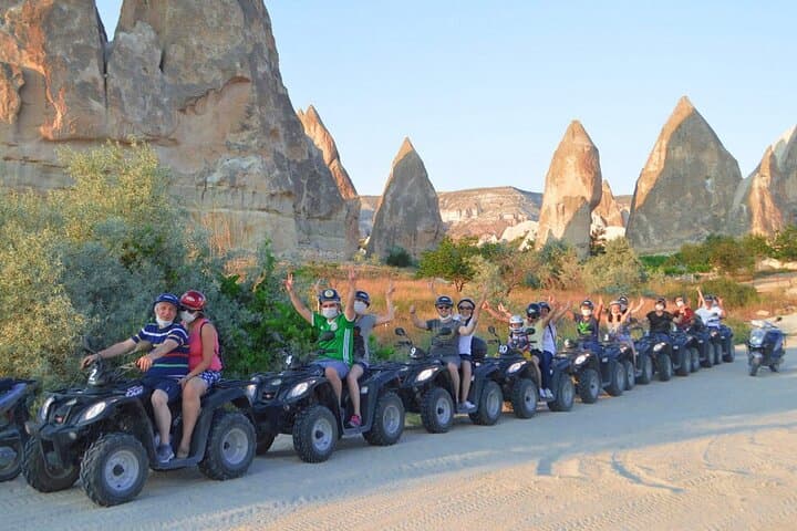Cappadocia Sunset ATV Tour: Explore Göreme's Red, Rose & Love Valleys by Quad photo 3