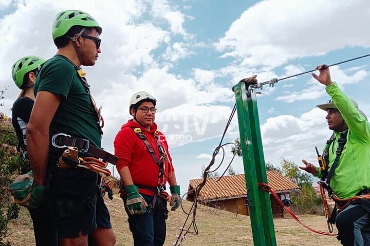 Sacred Valley Zipline Adventure from Cusco: Fly Over Urubamba Canyon photo 2