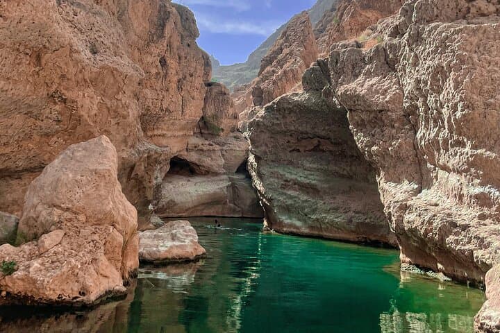 Swim and Hike Wadi Shab & Bimmah Sinkhole: Oman Day Trip from Muscat photo 5