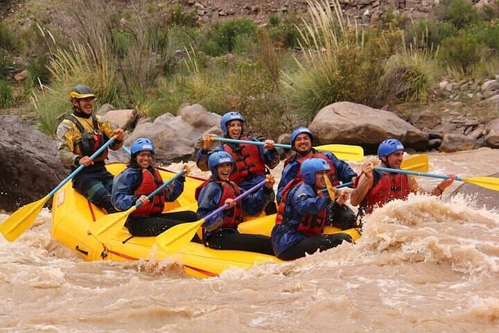 Full-Day Mendoza Rafting and River Asado at Potrerillos