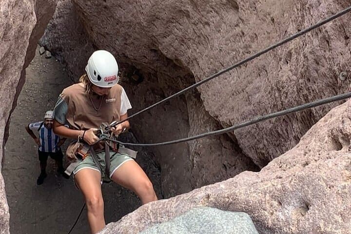 Extreme Mendoza: Rafting the Mendoza River & Rappelling Cerro Mirador