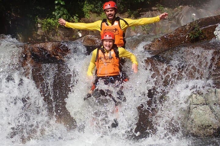 Behana Gorge Canyoning Adventure — Rappels, Jumps & Rainforest Pools near Cairns