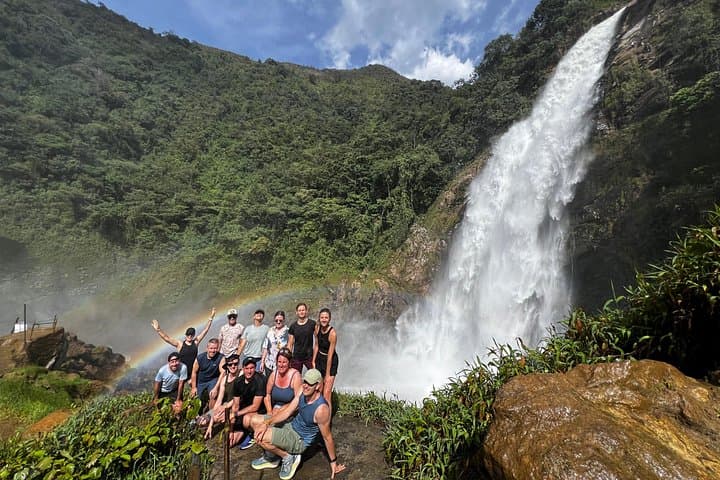 Zip-line, Climb & Hike to Salto del Buey Waterfall — Day Trip from Medellín photo 1