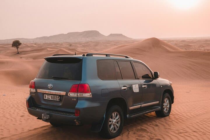 Private Evening Dubai Desert Safari: Camel Ride, Sandboarding & Dune Bashing photo 4