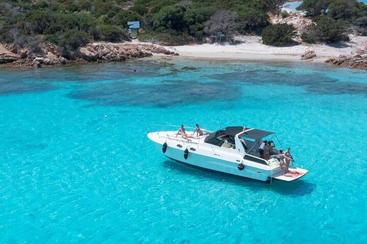 Speedboat Tour of La Maddalena Archipelago from Palau: Budelli, Spargi & Cala Corsara