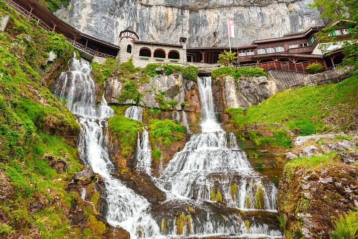Beatus Caves to Blausee: Suspension Bridge & Blue Lake Day Trip from Interlaken photo 2