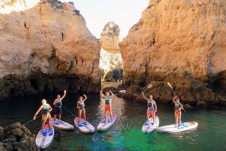 Paddle Ponta da Piedade: Guided SUP Tour from Lagos