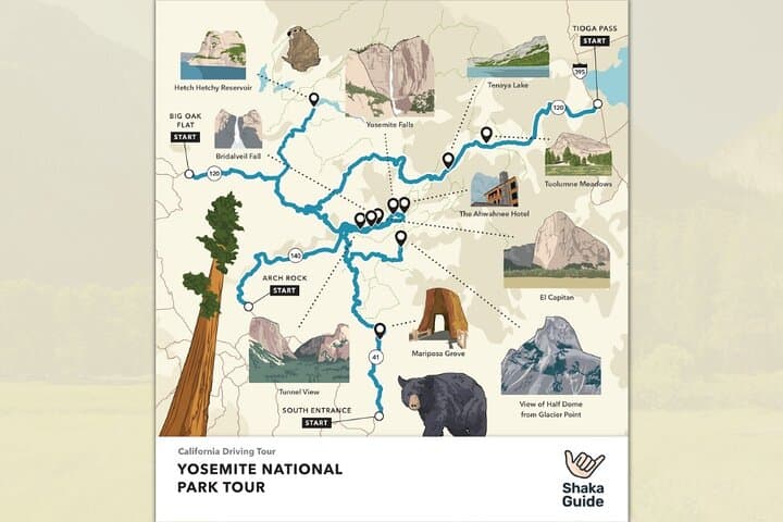 Yosemite Self-Guided Audio Driving Tour — Yosemite Valley to Tioga Pass photo 4