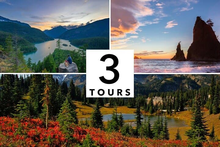 Self-Drive Seattle Bundle: Mount Rainier, Olympic & North Cascades Audio Tours