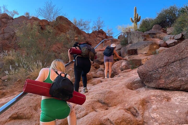 Camelback Hike & Yoga on Echo Canyon — Guided Sunrise Adventure in Phoenix photo 2