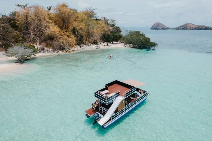 Full-Day Coron Island Hopping on a Private Double-Decker Party Boat photo 2