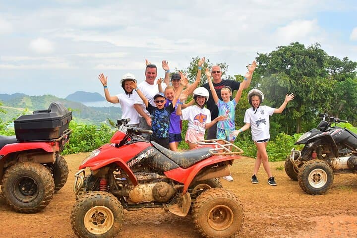 Jungle and River ATV Exploration: Private ATV Ride & Tarcoles Crocodile Boat Tour from San José