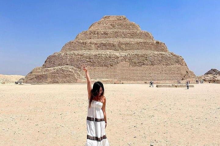 Full-Day Guided Tour: Giza Pyramids, Sphinx, Saqqara & Memphis photo 3