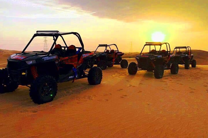 Dubai Morning Dune Buggy Self-Drive: Private Desert Safari with Camel Ride