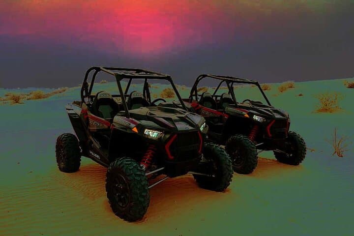 Private Dubai Dune Buggy Tour: 30-Min Self-Drive with Desert Dinner