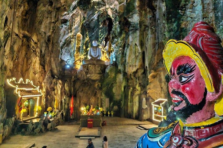 Discover Da Nang: Linh Ung Pagoda, Marble Mountains & Am Phu Cave — Half-Day Cultural & Coastal Tour photo 3
