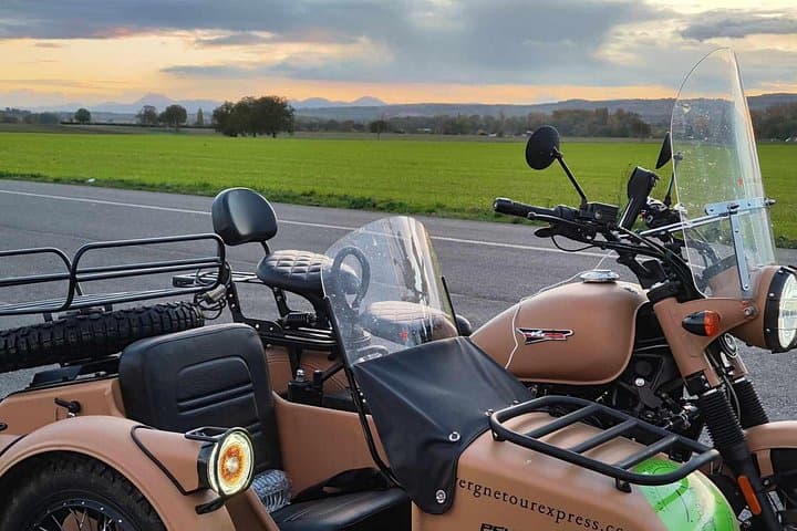 Vintage Sidecar Ride Through Auvergne Volcanoes and Lakes photo 2