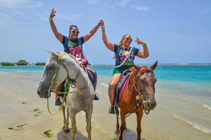 Bamboo Rafting and Horseback Riding in Ocho Rios: River Rafts to Ocean Rides photo 2