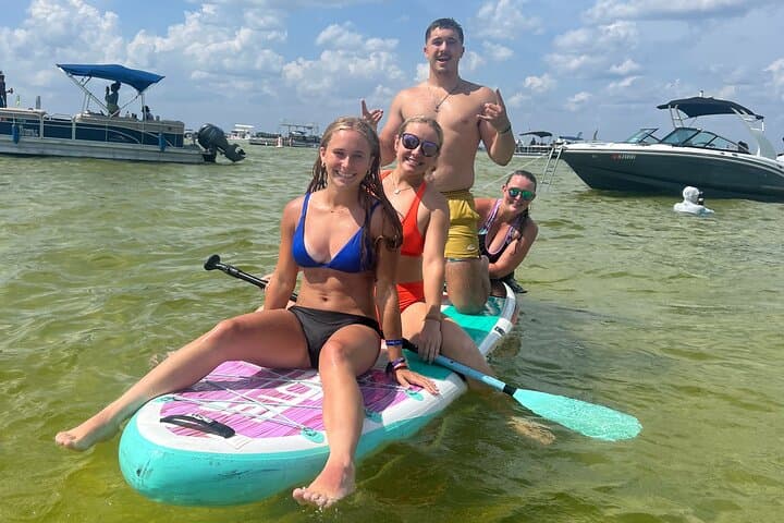 Crab Island & Destin Harbor Cruise: 3-Hour Boat Tour with Snorkel and Paddleboards photo 6
