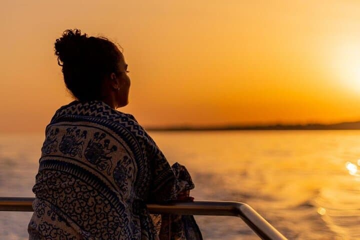 Vilamoura Sunset Catamaran Cruise to São Rafael Caves