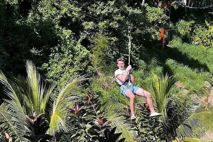 Soar and Explore: Zipline, Hiking & Suspension Bridge Adventure in Roatan photo 4