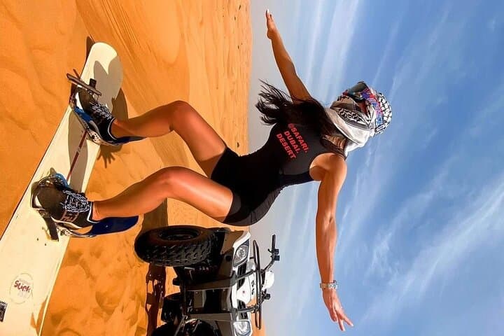 Evening Desert Safari in Dubai: Dune Bashing, ATV Self-Drive & BBQ Under the Stars photo 2