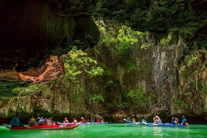 Phang Nga Bay Speedboat: James Bond Island, Canoeing & Naka Beach Day Trip photo 3