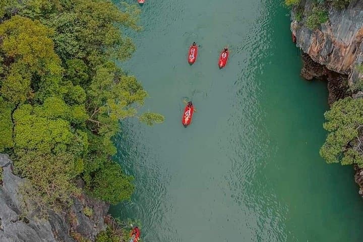Phang Nga Bay Speedboat: James Bond Island, Canoeing & Naka Beach Day Trip photo 4