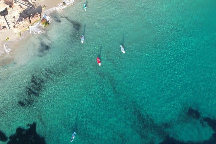 Sunset Paddle Surf to Cala Salada, Punta Galera & Cala Saladeta — Ibiza SUP Snorkel Excursion photo 2