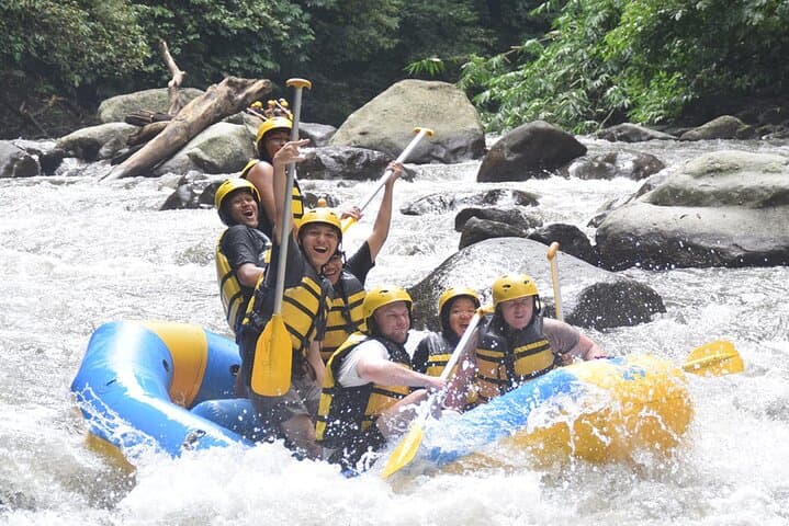 Ubud White Water Rafting & Kintamani Downhill Cycling — Full-Day Bali Adventure