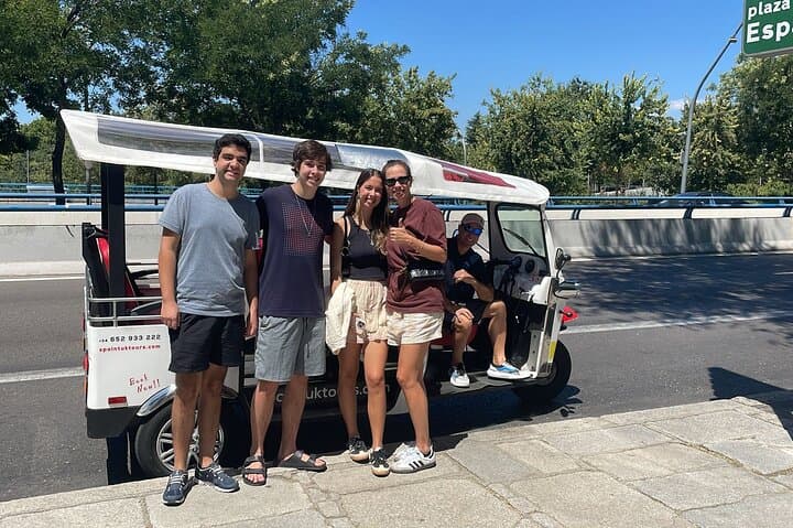 Explore Madrid by Electric Tuk-Tuk: Private 2-Hour City Highlights Tour photo 2