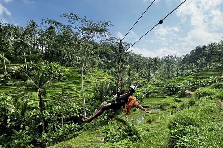 Ubud Ultimate Adventure: ATV, Rafting, Zipline & Rice Terrace Sky Bike photo 2