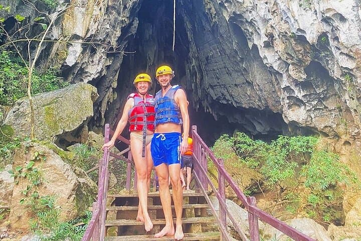 Full-Day Phong Nha & Dark Cave Adventure from Dong Hoi — Caves, Zipline, and Son River photo 6