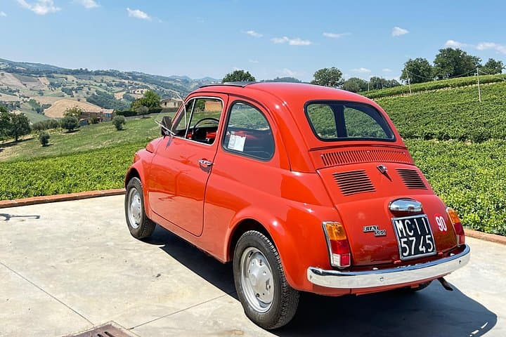 Drive a Vintage Fiat 500 Through Castelli di Jesi's Verdicchio Hills photo 4