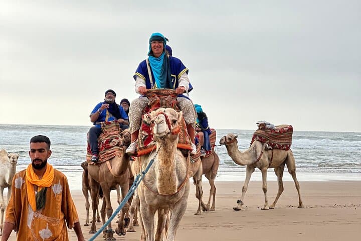 Sunset Camel Ride & Beach BBQ from Agadir to Tamri — Camel Trek, Sunset & Dinner photo 2